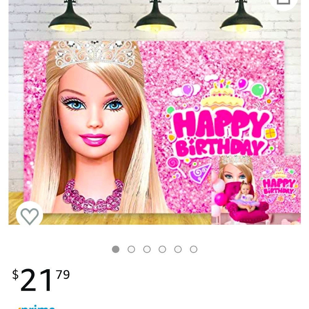 Barbie Backdrop